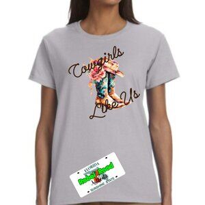 Cowgirls Like Us Tee